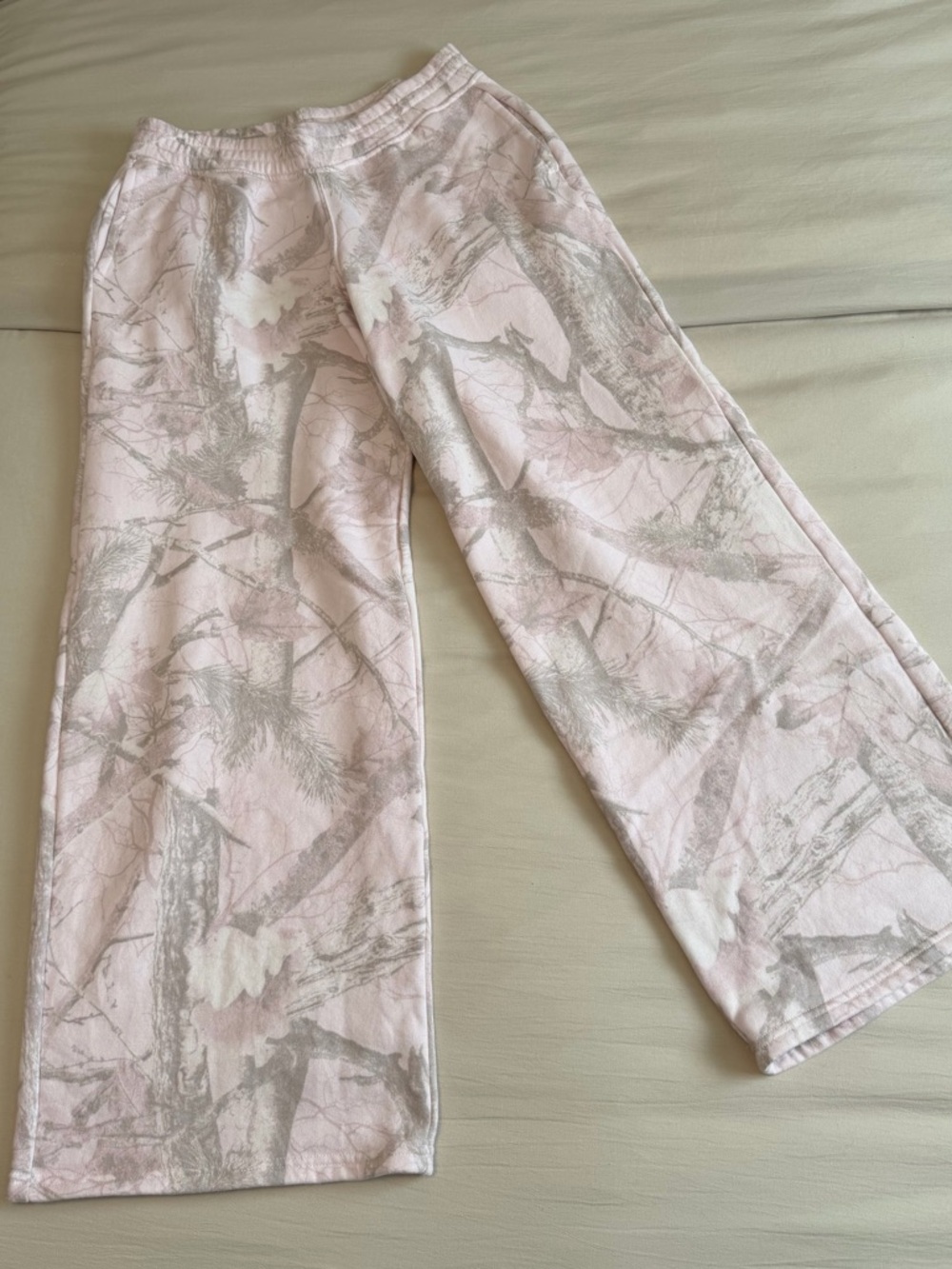 Camo Wide Leg Sweatpants